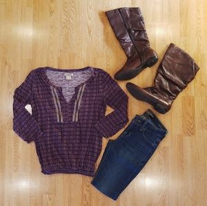 Lucky Brand boho top
